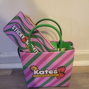 Kate Spade Pink and Green Crossbody Bag